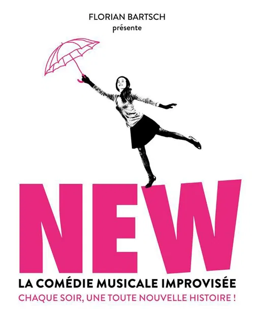 Affiche de New, la comédie musicale improvisée