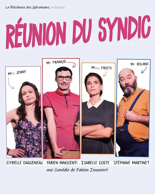 Affiche de Réunion du syndic