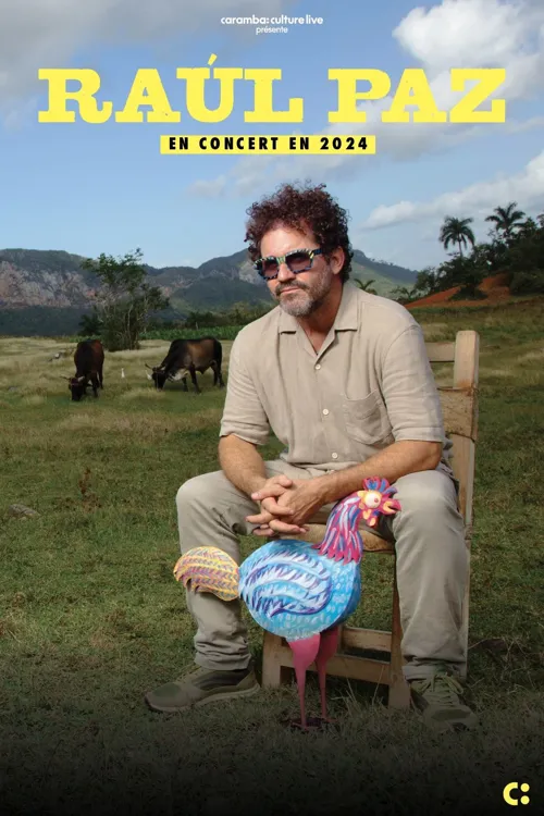 Affiche de Raúl Paz en concert