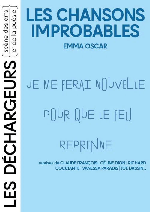 Affiche de Les chansons improbables