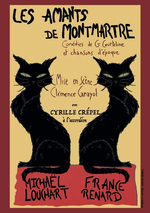 Affiche de Les Amants de Montmartre