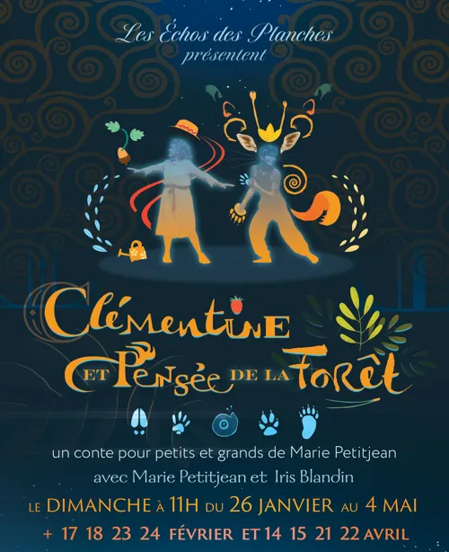 Affiche de Clémentine et Pensée de la forêt