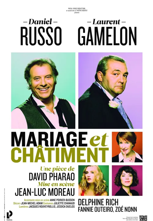 Affiche de Mariage et Châtiment | avec Daniel Russo et Laurent Gamelon
