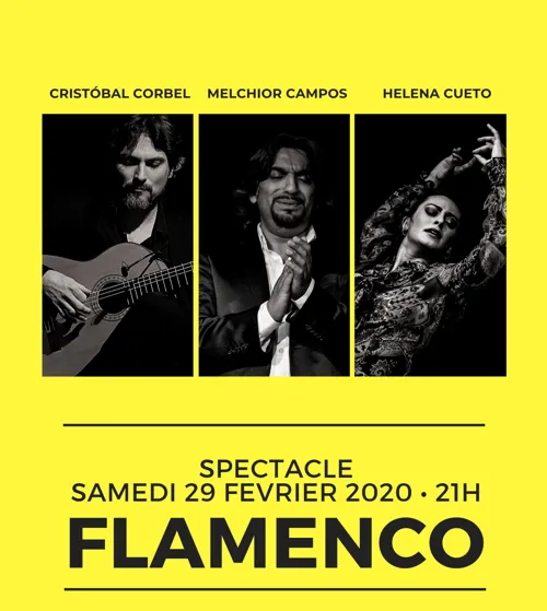 Affiche de Soirée spectacle flamenco