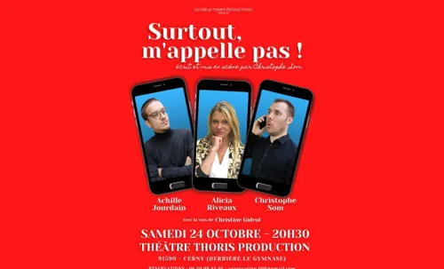 Affiche de Surtout, m'appelle pas !