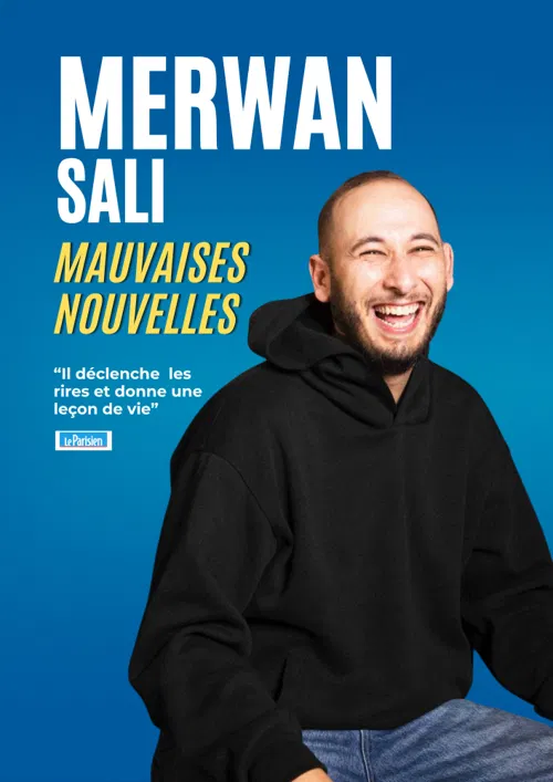 Affiche de Merwan Sali en spectacle