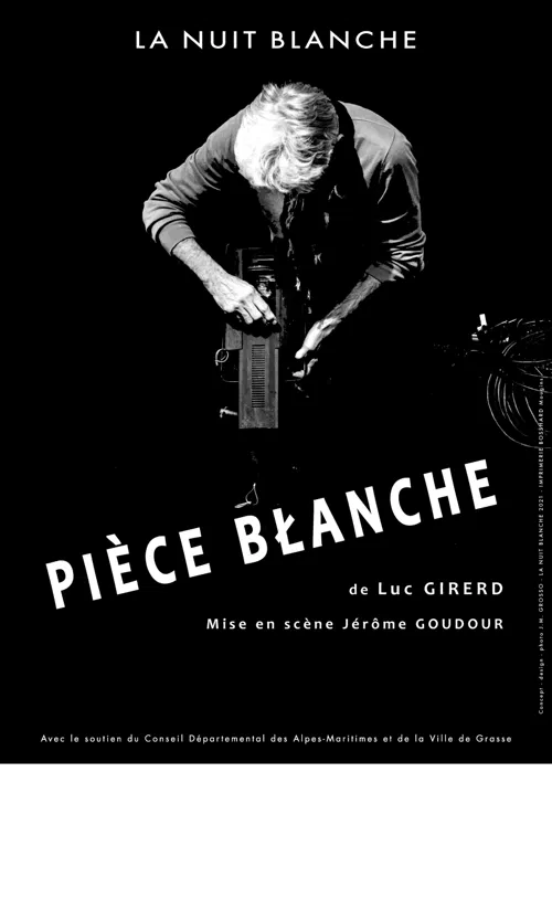 Affiche de Pièce Blanche