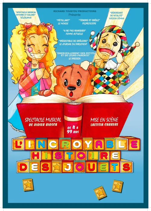Affiche de L'incroyable histoire des jouets