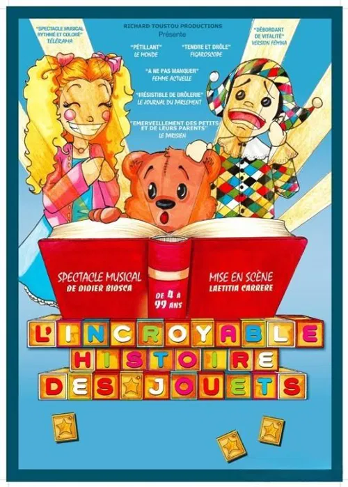 Affiche de L'incroyable histoire des jouets