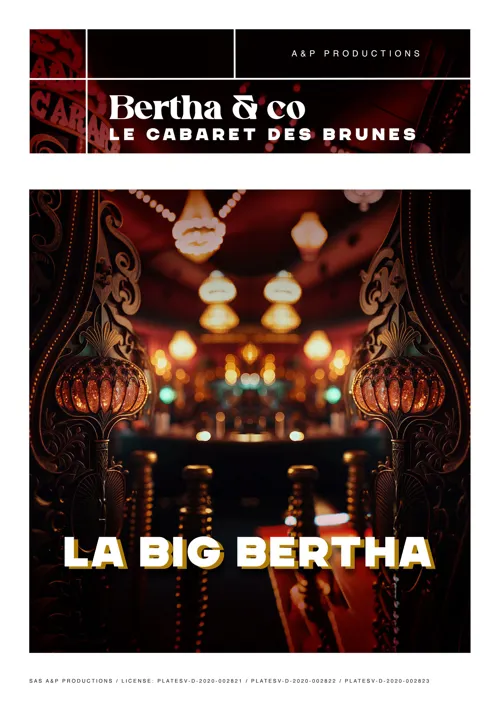 Affiche de Bertha & Co : Le Cabaret des Brunes