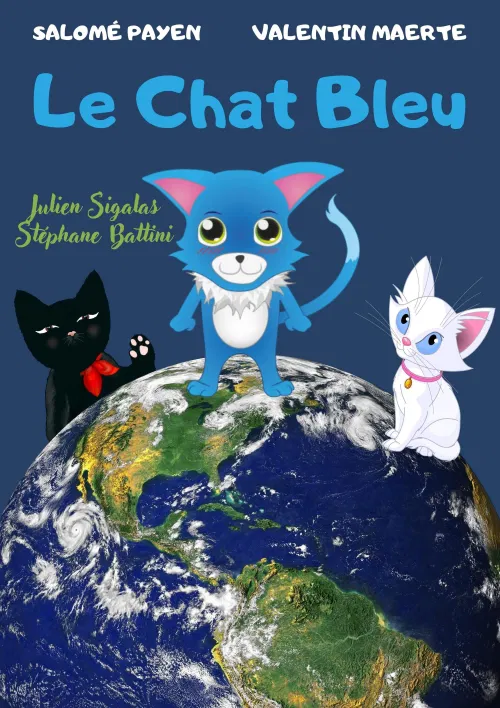 Affiche de Le Chat Bleu