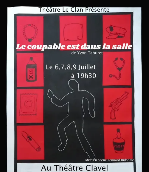 Affiche de Le coupable est dans la salle