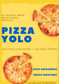 Affiche de Pizza Yolo