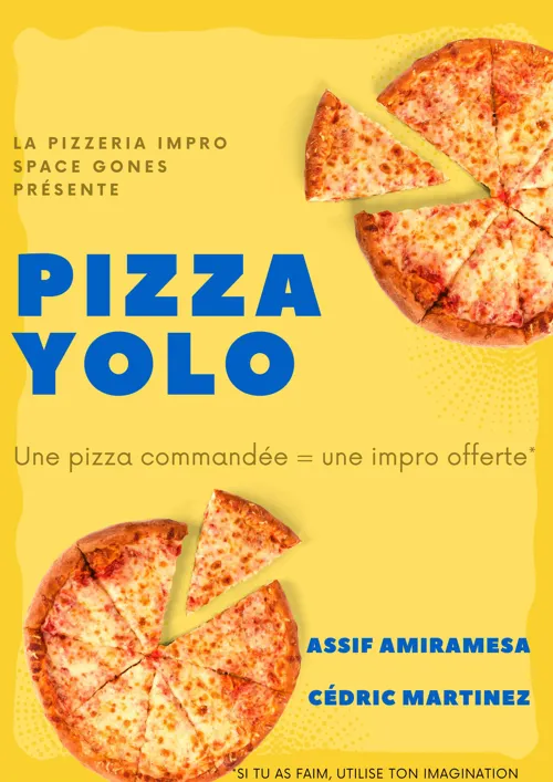 Affiche de Pizza Yolo