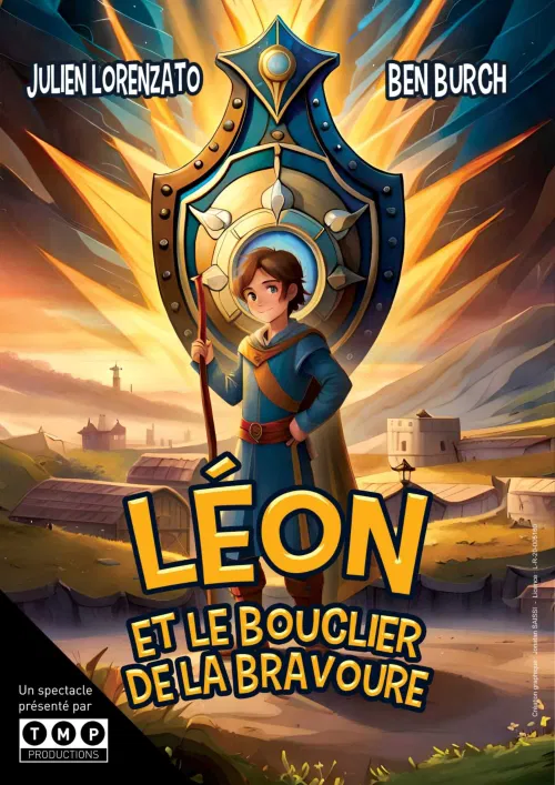 Affiche de Léon et le bouclier de la bravoure