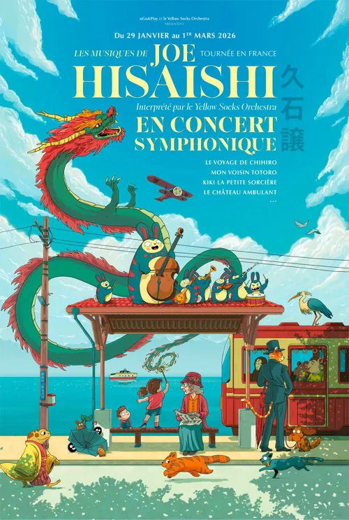 Affiche de Les musiques de Joe Hisaishi en concert symphonique | Montpellier