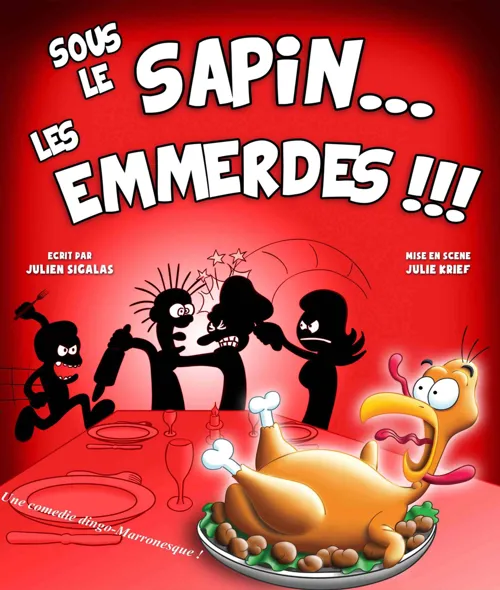 Affiche de Sous le sapin les emmerdes