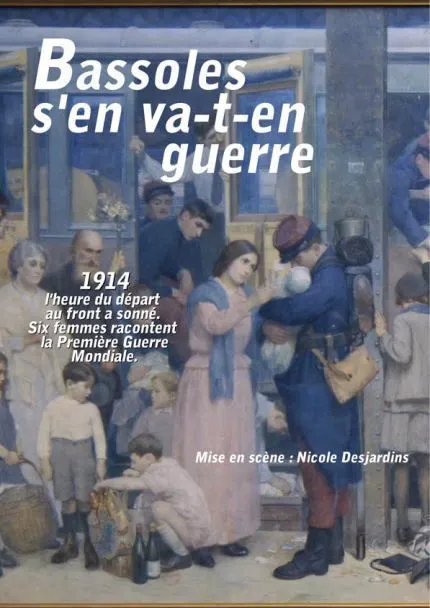 Affiche de Bassoles s'en va-t-en guerre
