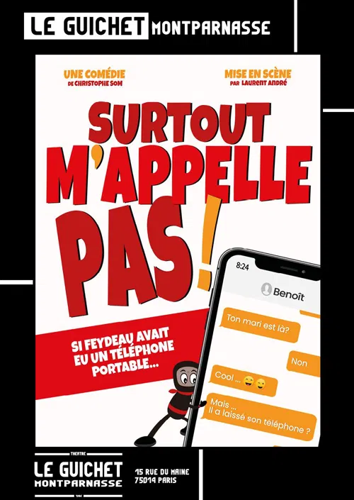 Affiche de Surtout m'appelle pas !