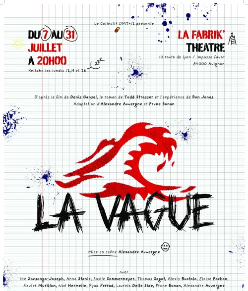 Affiche de La Vague