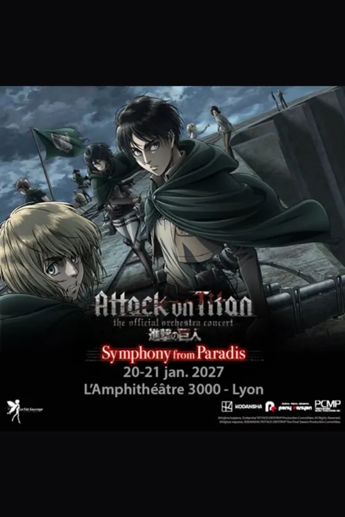 Affiche de L'Attaque des Titans – Symphony from Paradis