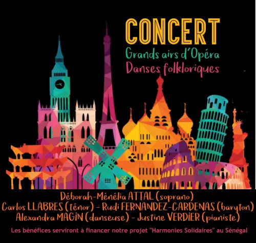 Affiche de Grands airs d'opéra et danses folkloriques