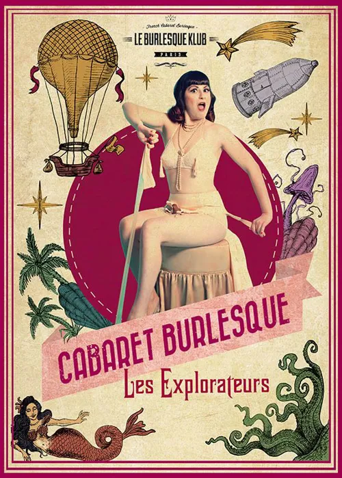 Affiche de Le Cabaret Burlesque dans Les Explorateurs
