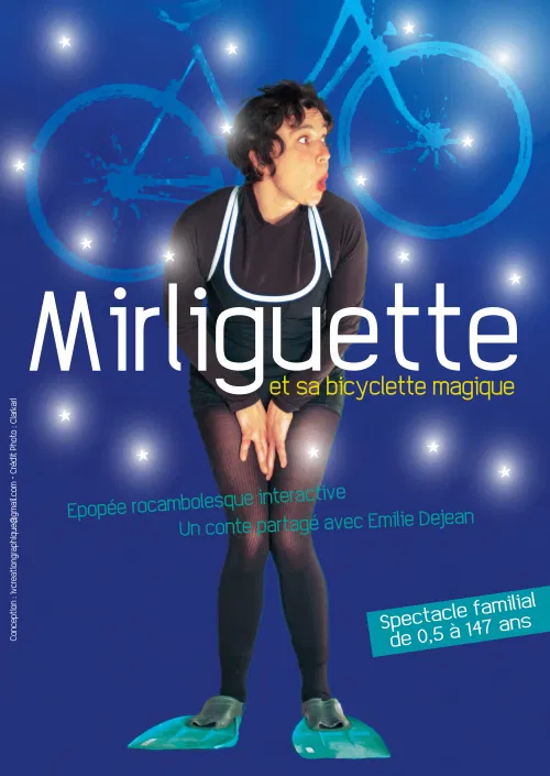 Affiche de Mirliguette et sa bicyclette magique