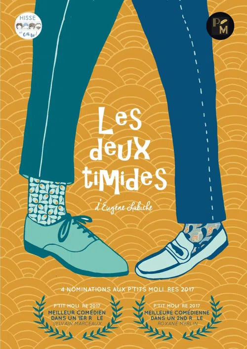 Affiche de Les deux timides