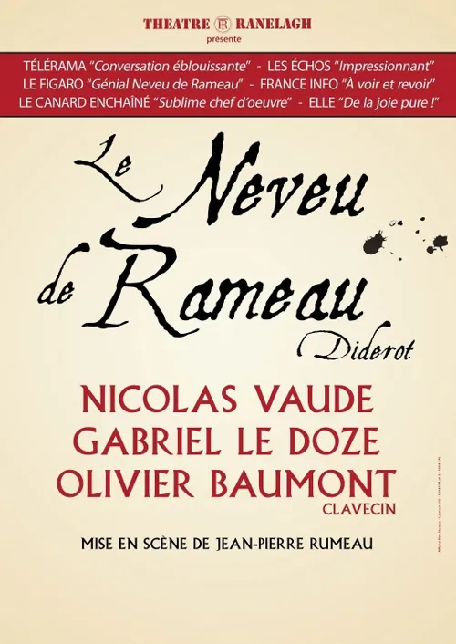Affiche de Le neveu de Rameau