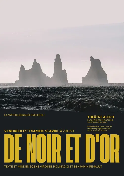 Affiche de De noir et d'or