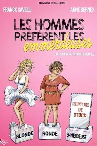 Affiche de Les hommes préfèrent les emmerdeuses