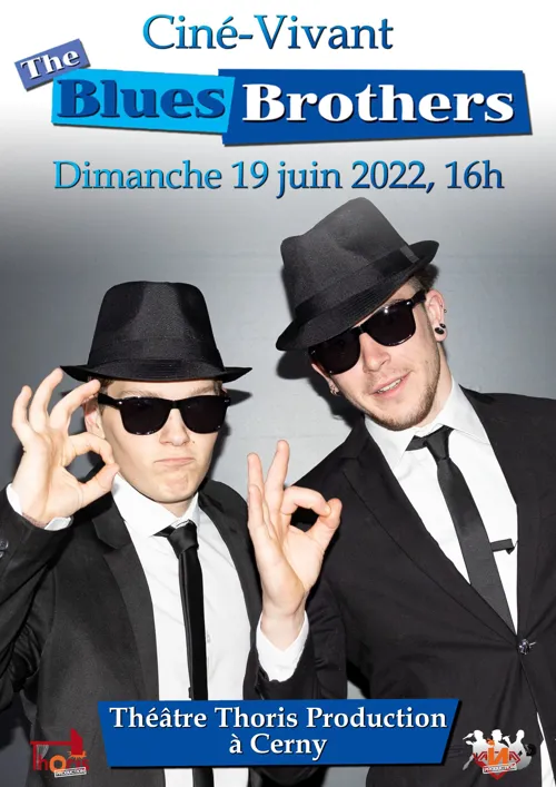 Affiche de Ciné-Vivant : Les blues brothers