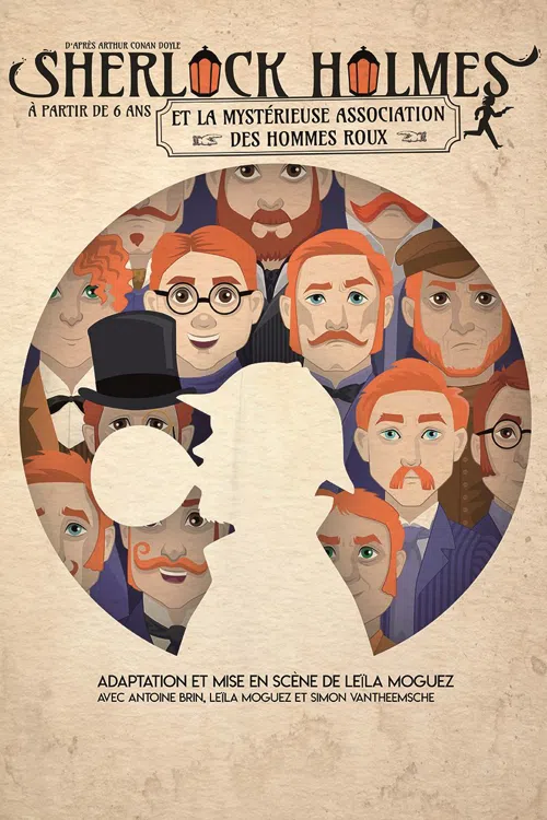 Affiche de Sherlock Holmes et la Mystérieuse Association des Hommes roux
