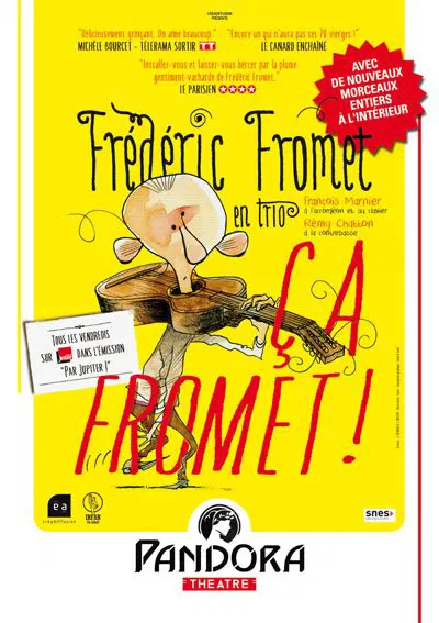 Affiche de Frédéric Fromet dans Ça fromet en trio !