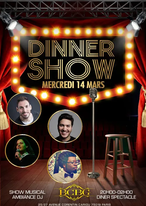 Affiche de BCBG Dinner Show