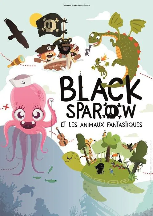 Affiche de Black Sparow et les animaux fantastiques
