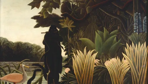 Affiche de Visite guidée : Exposition Le Douanier Rousseau, l'ambition de la peinture