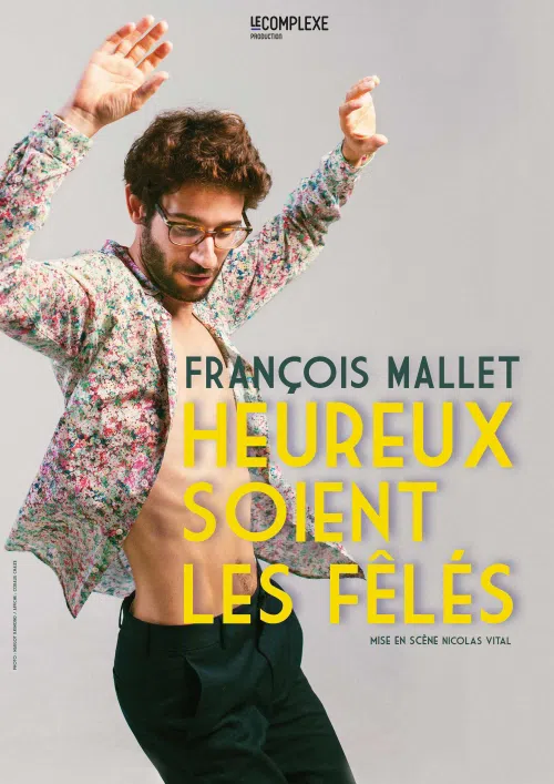 Affiche de François Mallet dans Heureux soient les fêlés
