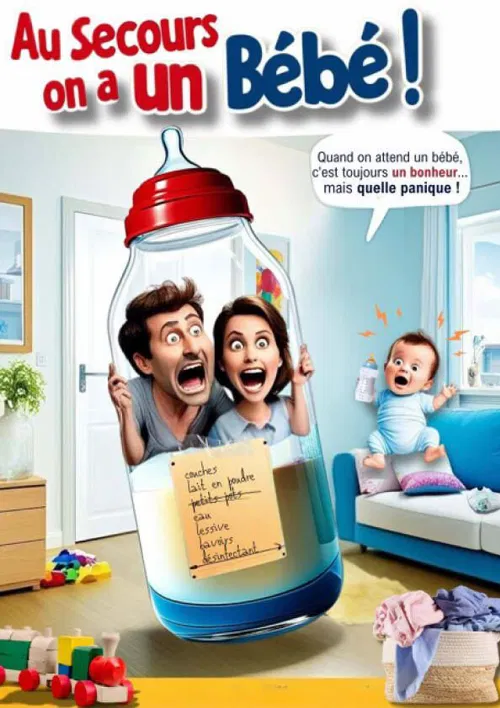 Affiche de Au secours on a un bébé !