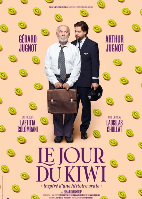 Affiche de Le jour du kiwi | avec Gérard et Arthur Jugnot
