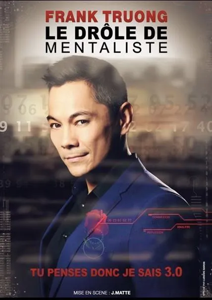 Affiche de Frank Truong dans Le drôle de mentaliste