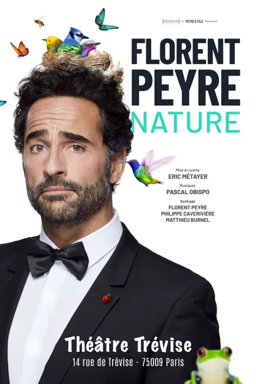 Affiche de Florent Peyre accorde son nouveau spectacle