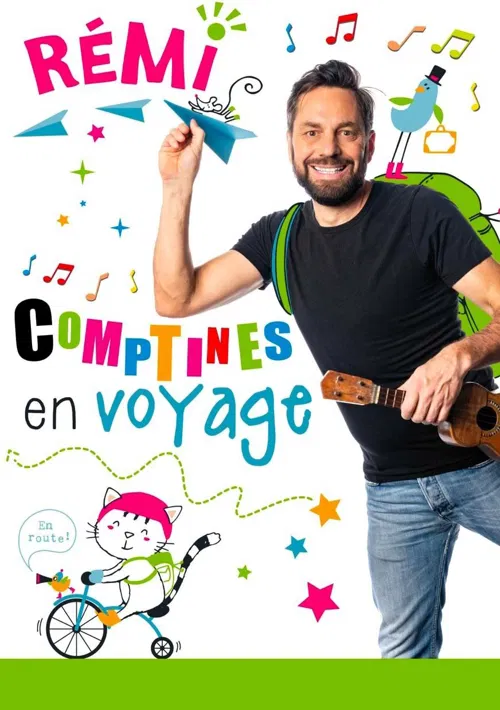 Affiche de Rémi : comptines en voyages