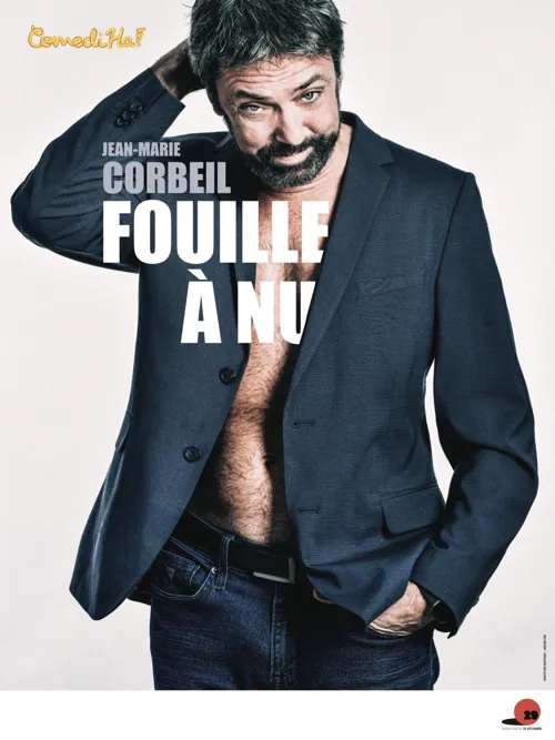 Affiche de Jean-Marie Corbeil dans Fouille à nu