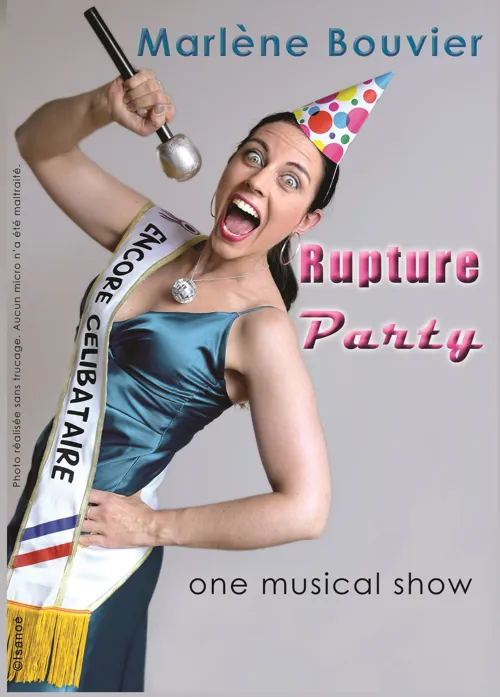 Affiche de Marlène Bouvier dans Rupture Party