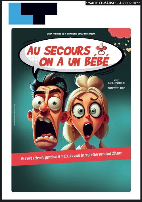 Affiche de Au secours on a un bébé