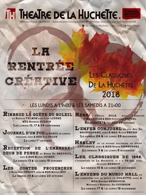 Affiche de Les classiques de la Huchette