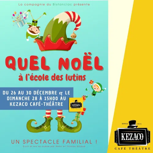 Affiche de Quel Noël à l'école des lutins
