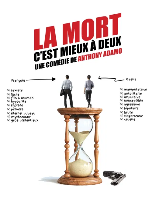 Affiche de La mort, c'est mieux à deux